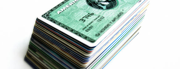 Stack of Credit Cards