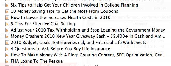 Personal Finance Blogs
